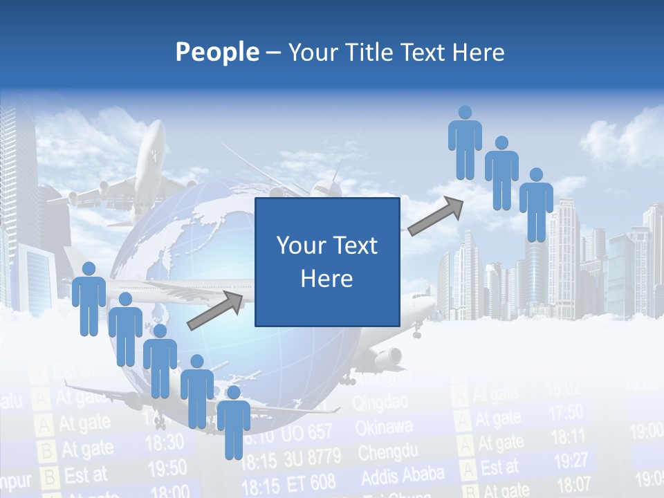 Vivid Vacation Oia PowerPoint Template