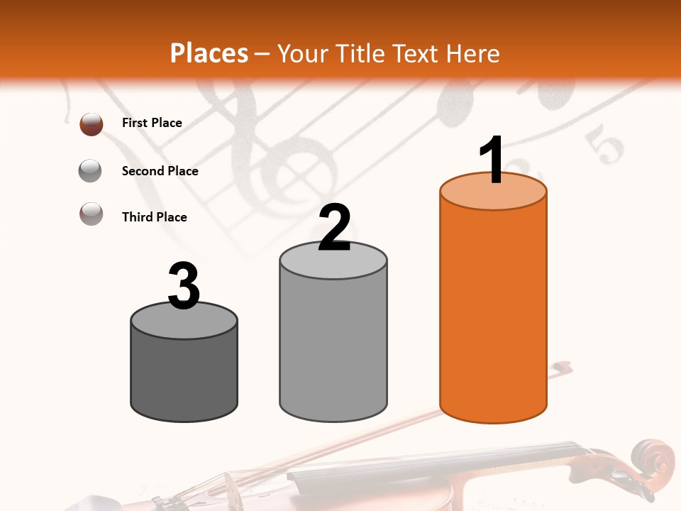 Black And White Cello Music PowerPoint Template