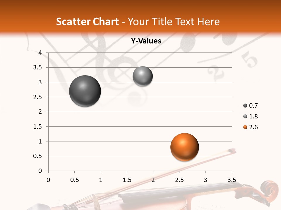 Black And White Cello Music PowerPoint Template