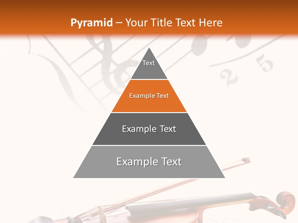 Black And White Cello Music PowerPoint Template