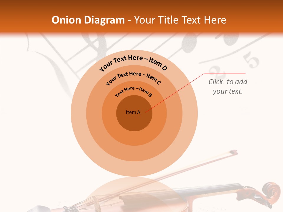 Black And White Cello Music PowerPoint Template