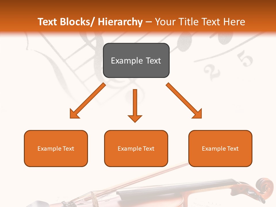 Black And White Cello Music PowerPoint Template