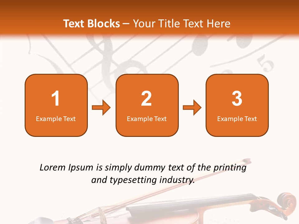 Black And White Cello Music PowerPoint Template