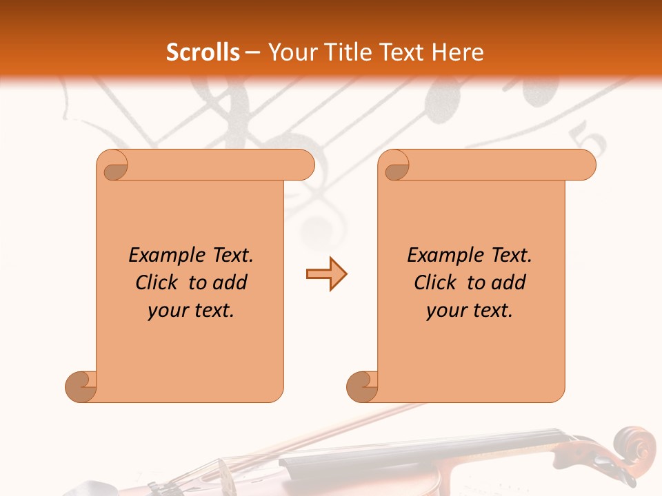 Black And White Cello Music PowerPoint Template