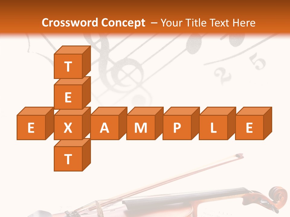 Black And White Cello Music PowerPoint Template