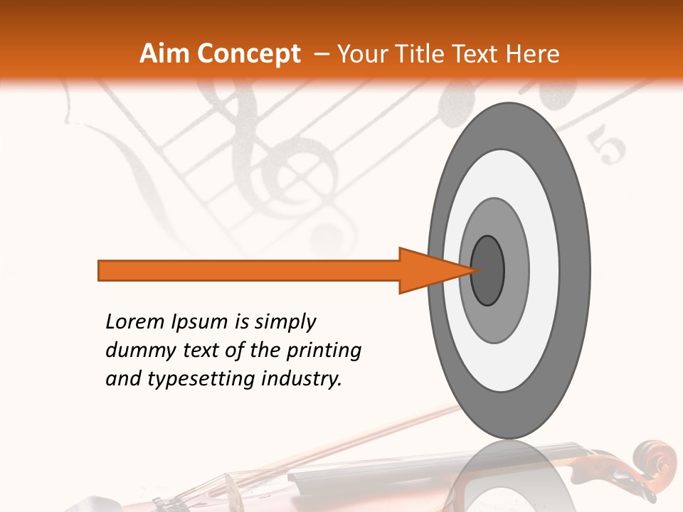 Black And White Cello Music PowerPoint Template