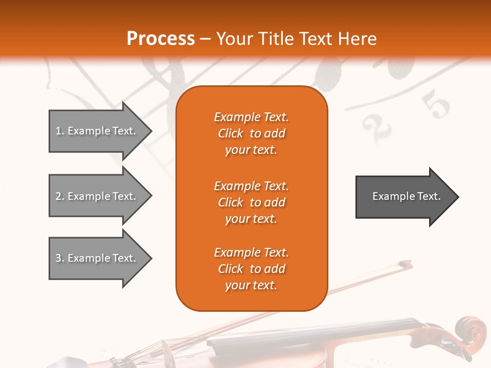Black And White Cello Music PowerPoint Template