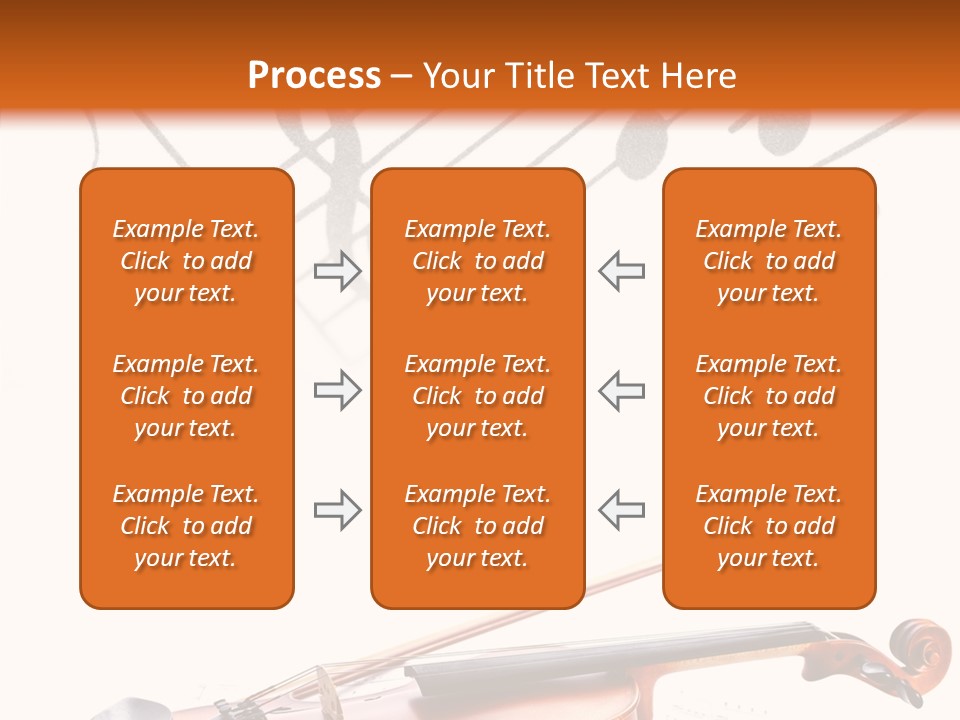 Black And White Cello Music PowerPoint Template