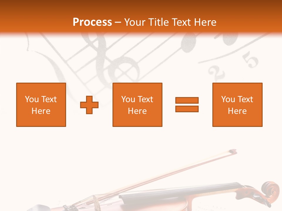 Black And White Cello Music PowerPoint Template