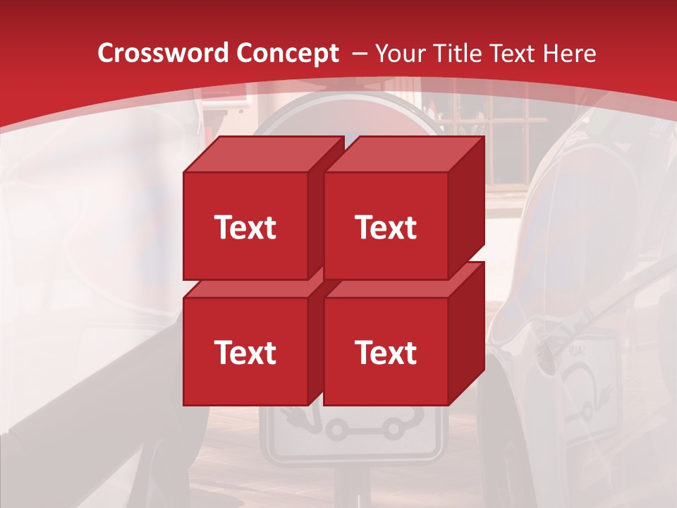 Connection Battery Concept PowerPoint Template
