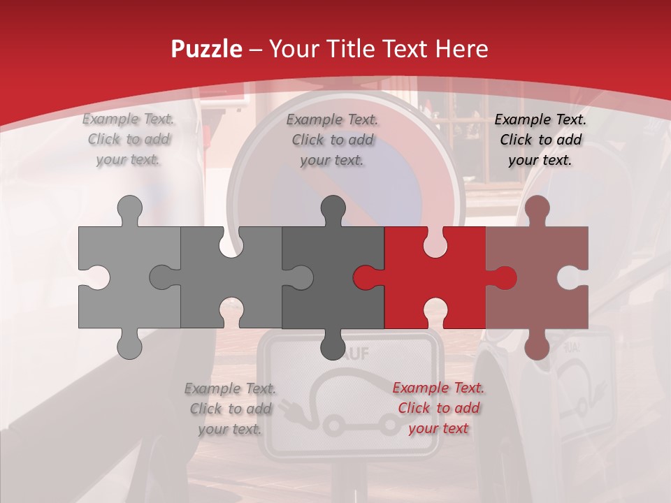 Connection Battery Concept PowerPoint Template