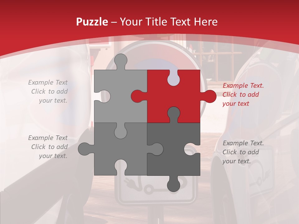 Connection Battery Concept PowerPoint Template