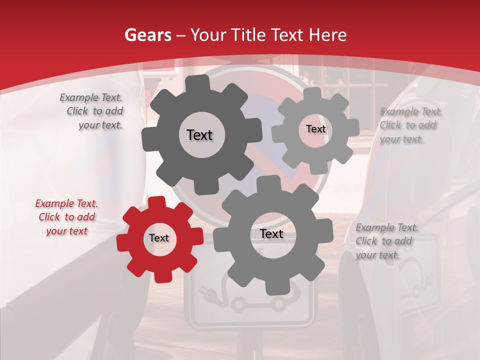 Connection Battery Concept PowerPoint Template