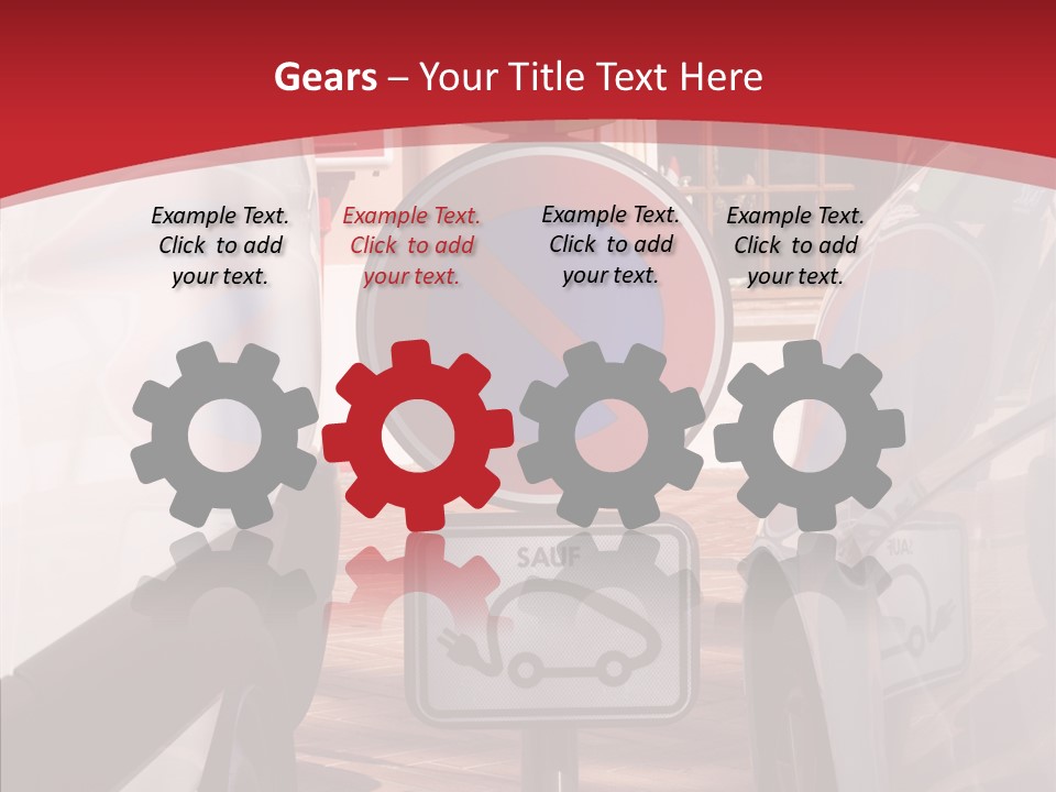 Connection Battery Concept PowerPoint Template
