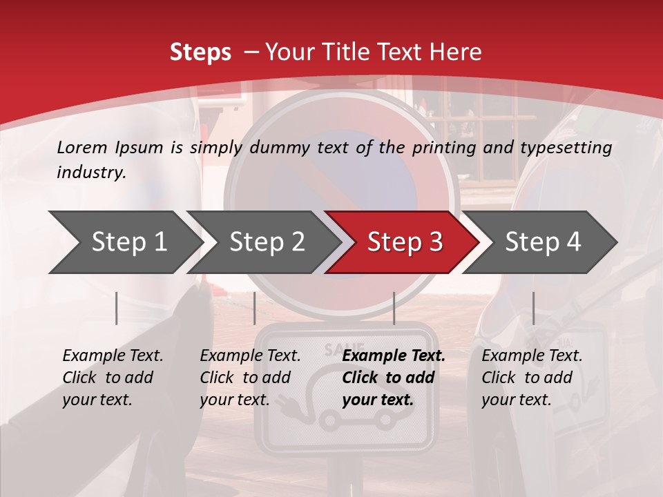 Connection Battery Concept PowerPoint Template