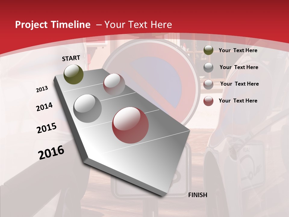 Connection Battery Concept PowerPoint Template