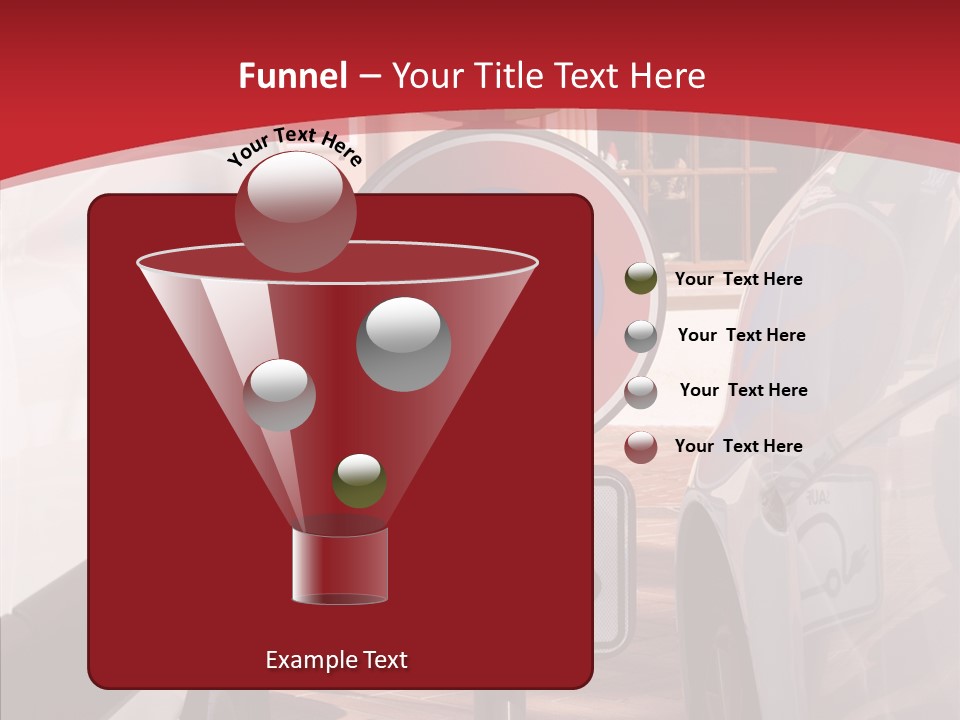 Connection Battery Concept PowerPoint Template