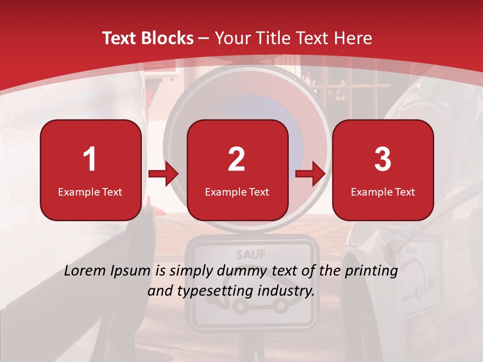Connection Battery Concept PowerPoint Template