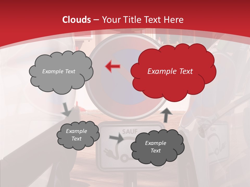 Connection Battery Concept PowerPoint Template