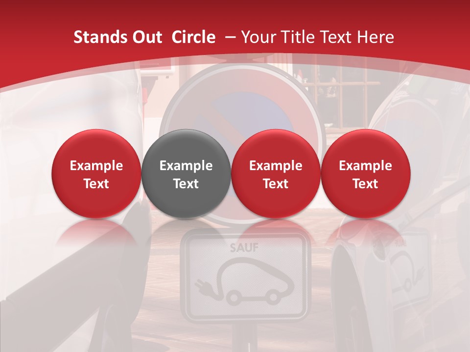 Connection Battery Concept PowerPoint Template