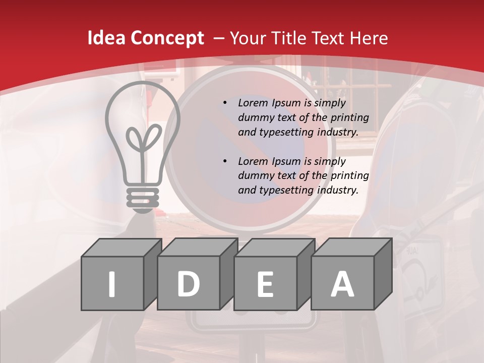 Connection Battery Concept PowerPoint Template