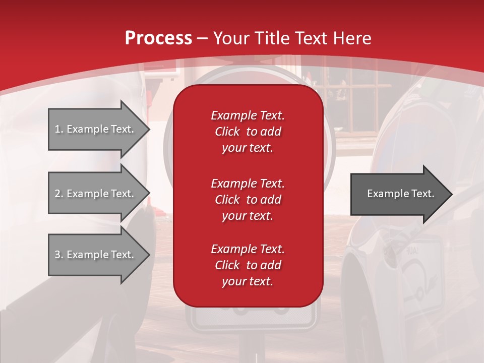 Connection Battery Concept PowerPoint Template