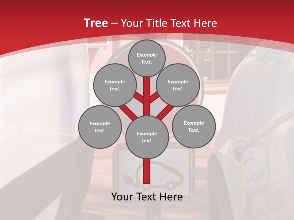 Connection Battery Concept PowerPoint Template