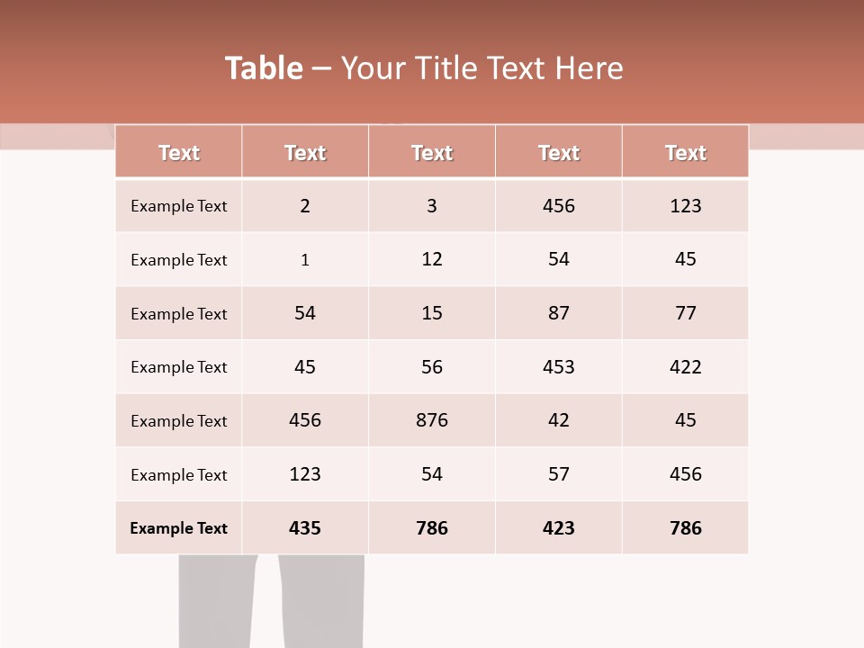 Full Job Person PowerPoint Template
