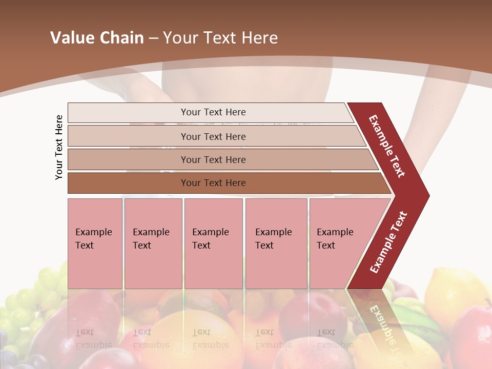 Exercise Waist Vitamin PowerPoint Template