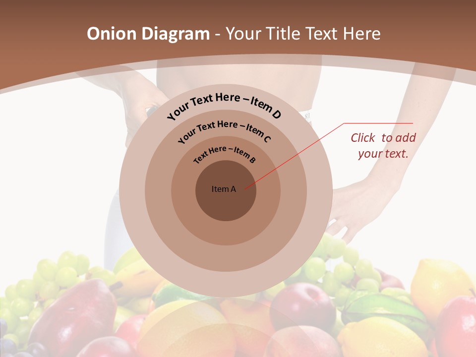 Exercise Waist Vitamin PowerPoint Template