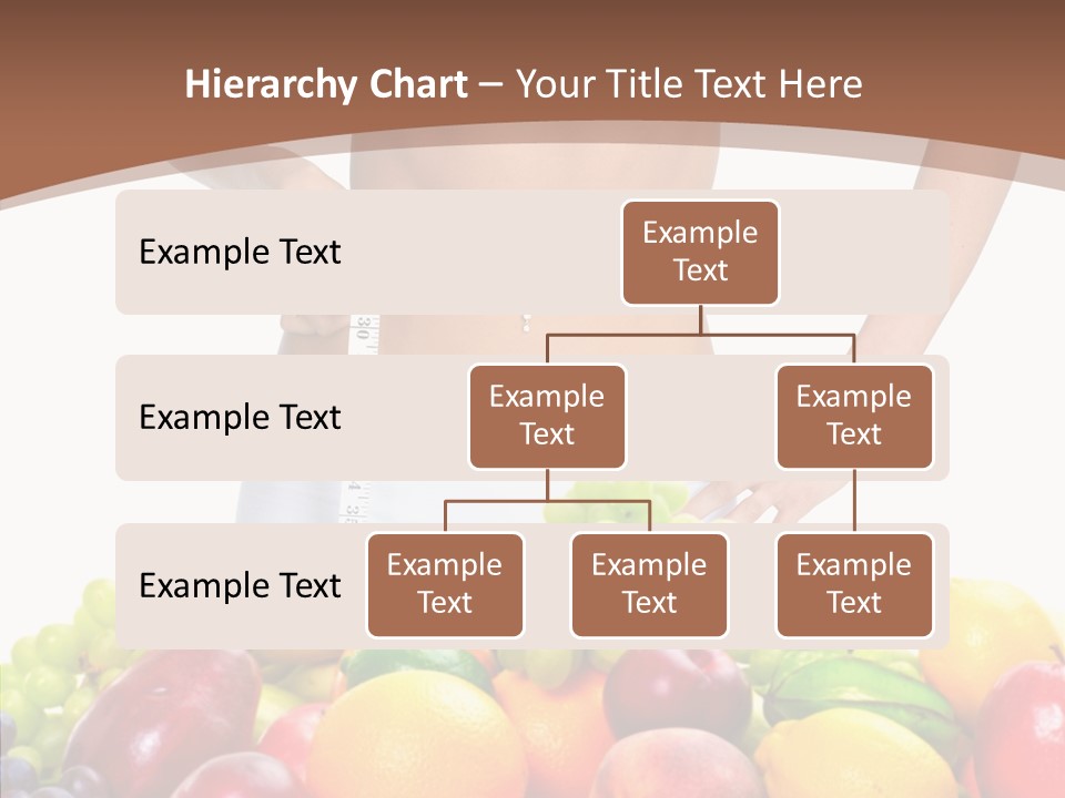 Exercise Waist Vitamin PowerPoint Template