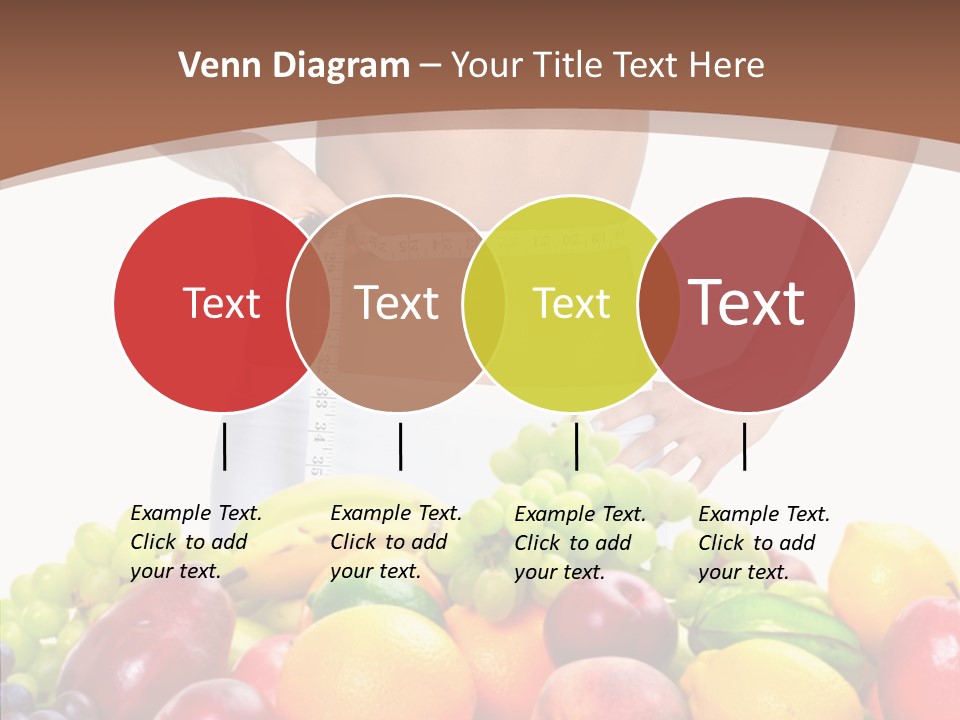 Exercise Waist Vitamin PowerPoint Template