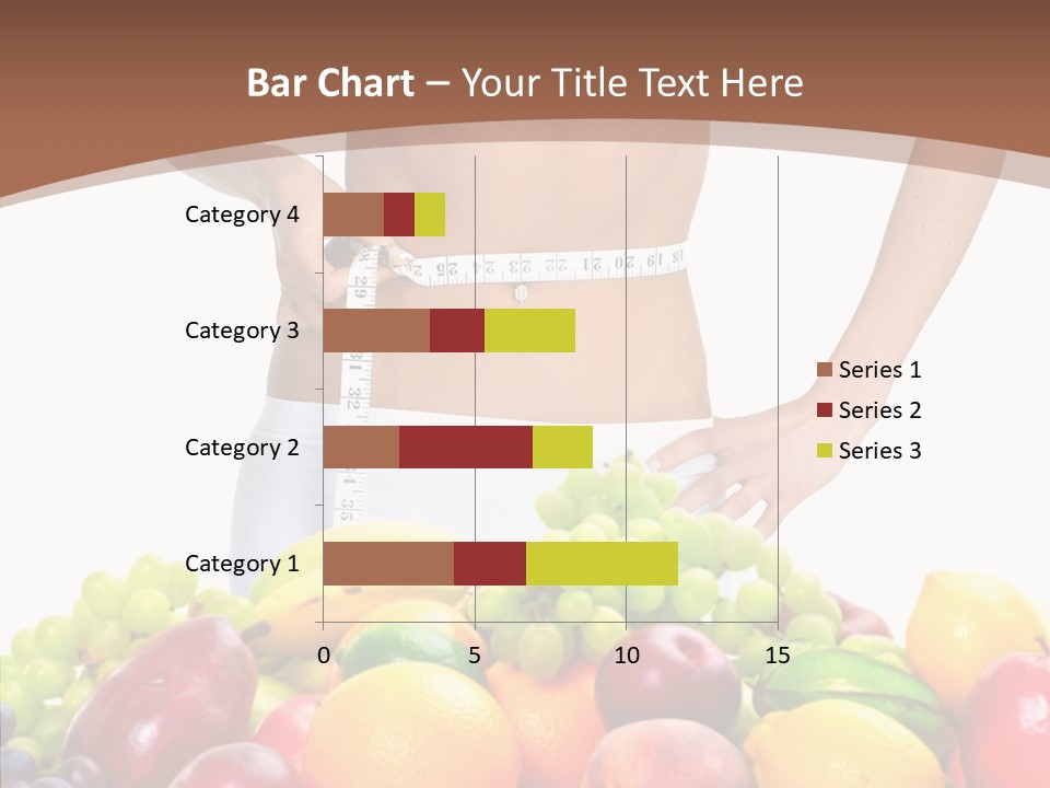 Exercise Waist Vitamin PowerPoint Template