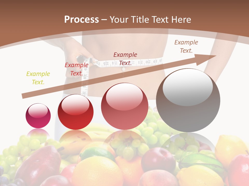 Exercise Waist Vitamin PowerPoint Template