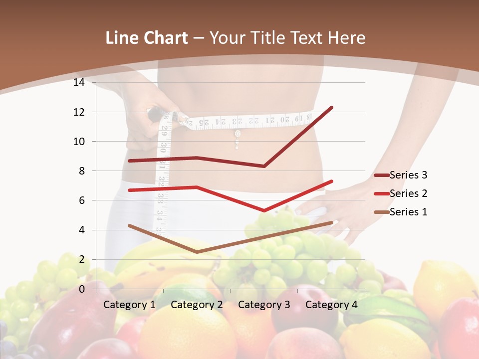 Exercise Waist Vitamin PowerPoint Template