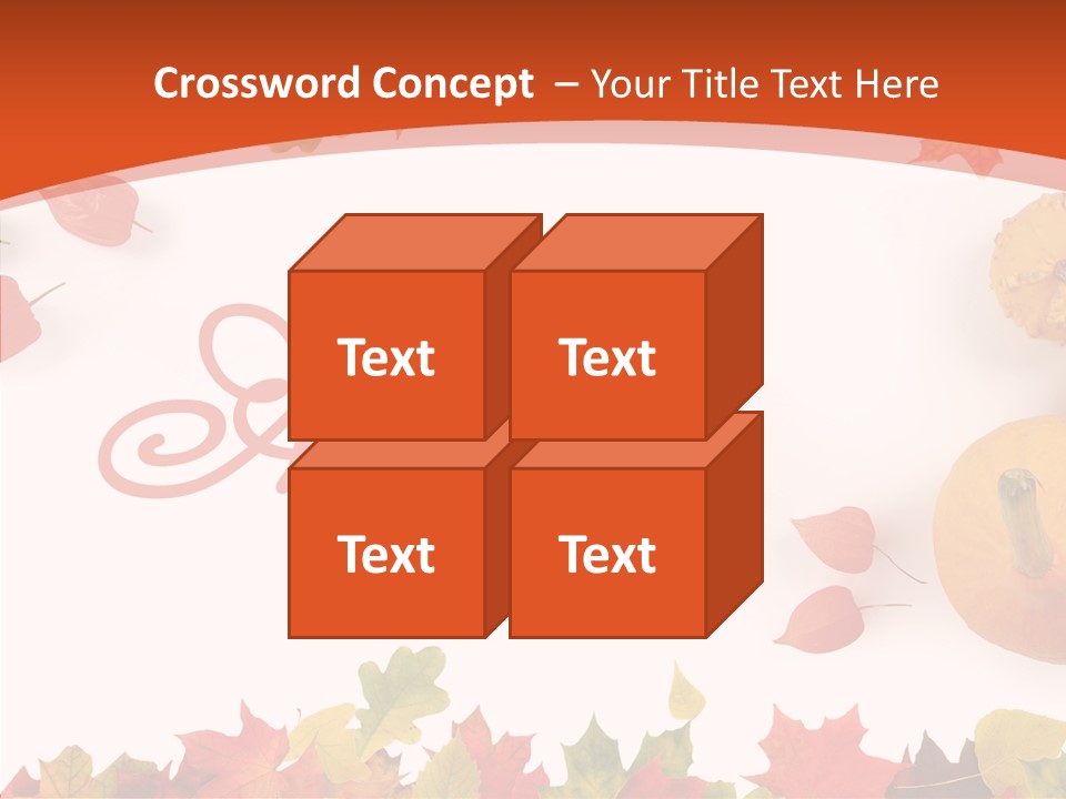 Red Green Decoration PowerPoint Template