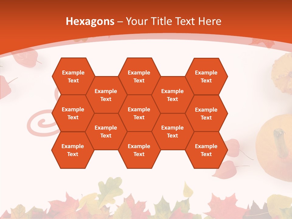 Red Green Decoration PowerPoint Template