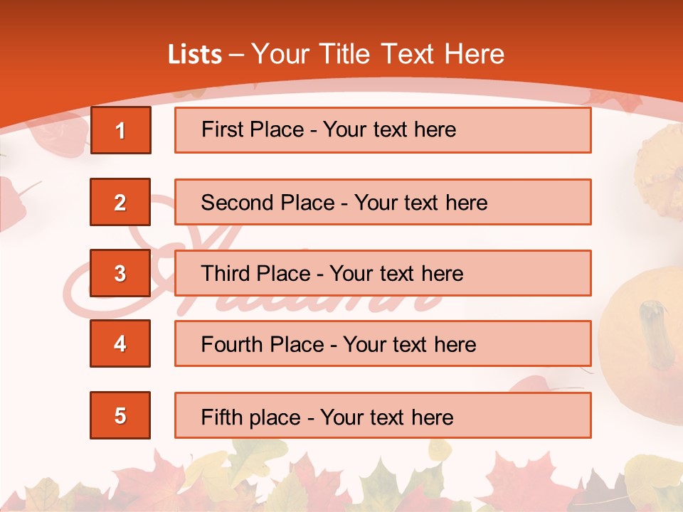Red Green Decoration PowerPoint Template
