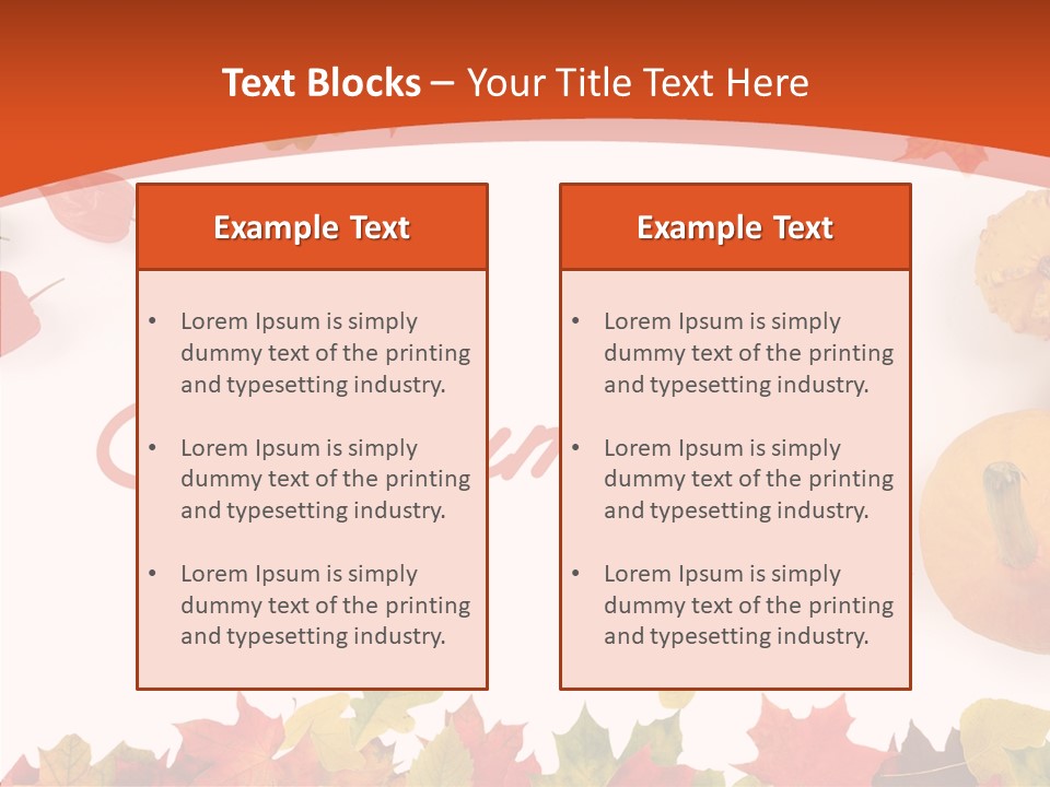 Red Green Decoration PowerPoint Template
