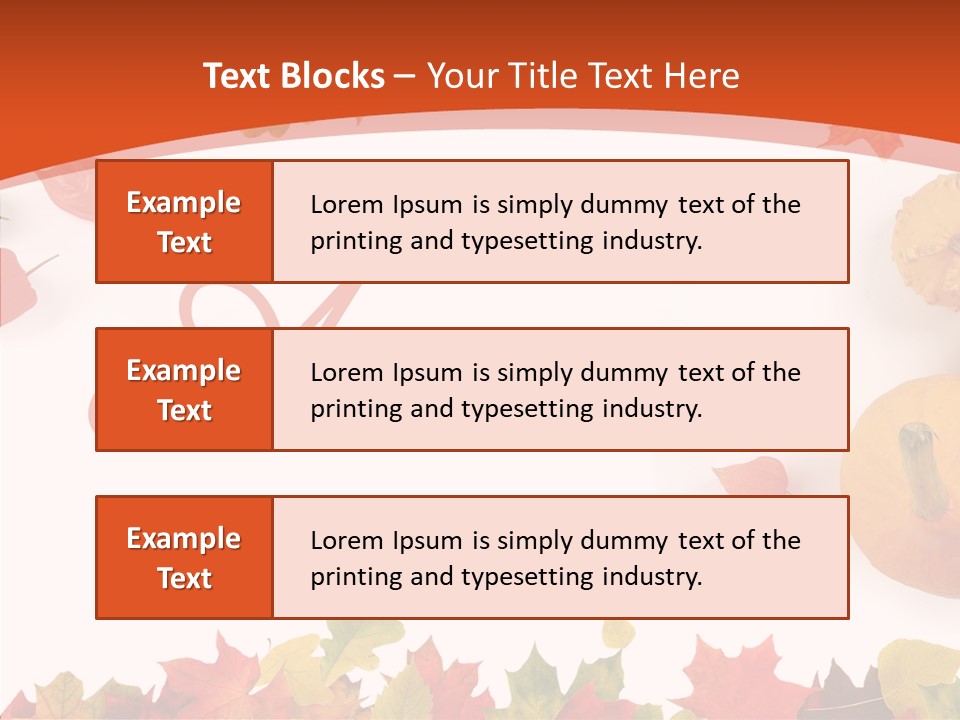 Red Green Decoration PowerPoint Template