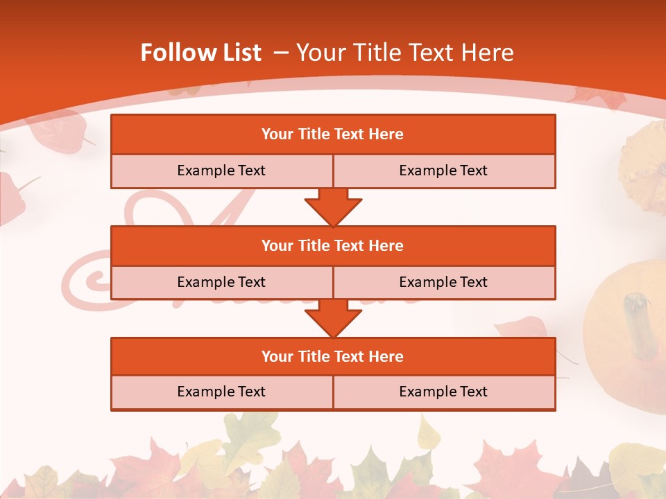 Red Green Decoration PowerPoint Template