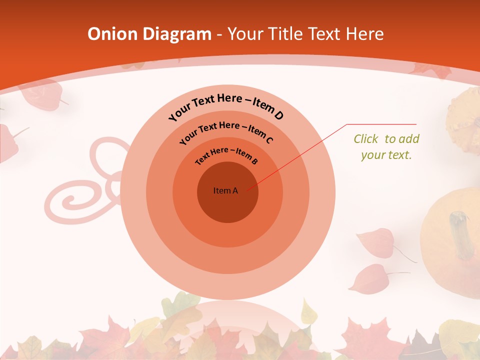 Red Green Decoration PowerPoint Template