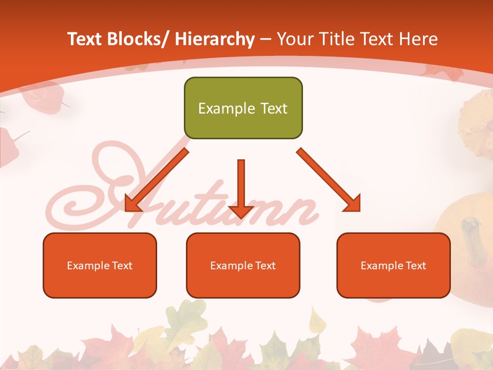 Red Green Decoration PowerPoint Template