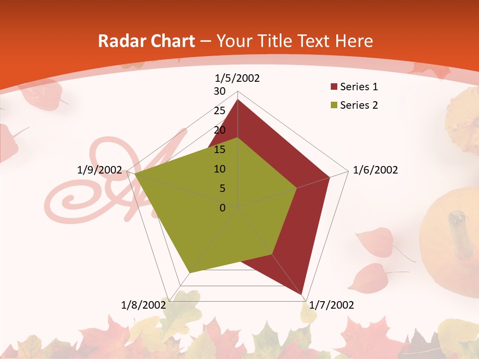 Red Green Decoration PowerPoint Template