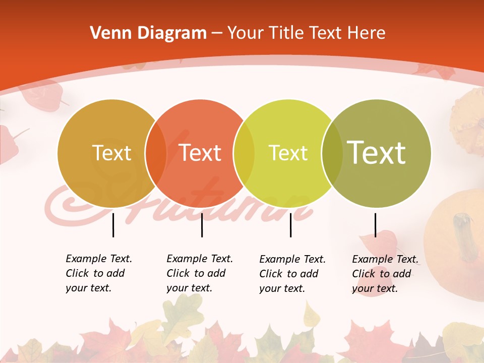 Red Green Decoration PowerPoint Template