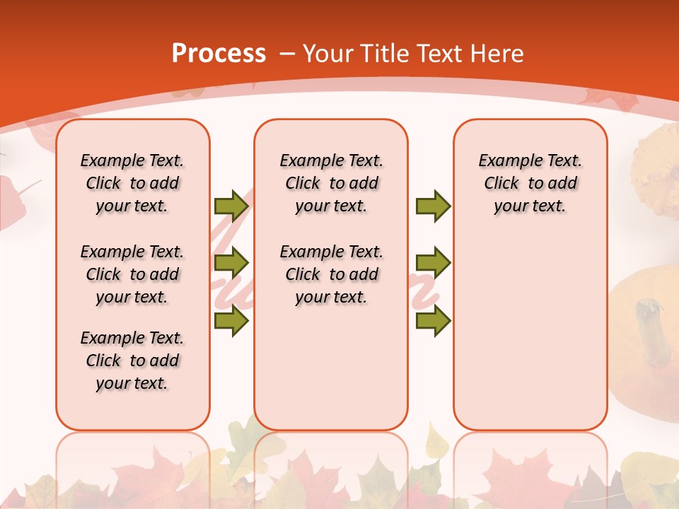Red Green Decoration PowerPoint Template