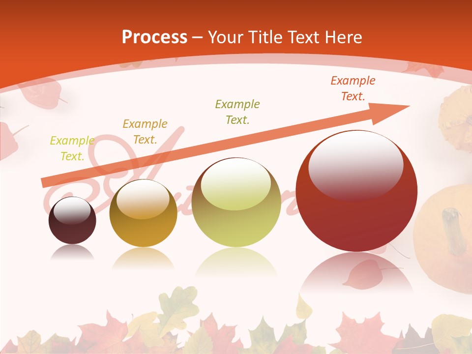 Red Green Decoration PowerPoint Template