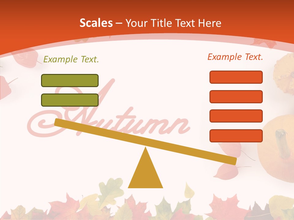 Red Green Decoration PowerPoint Template