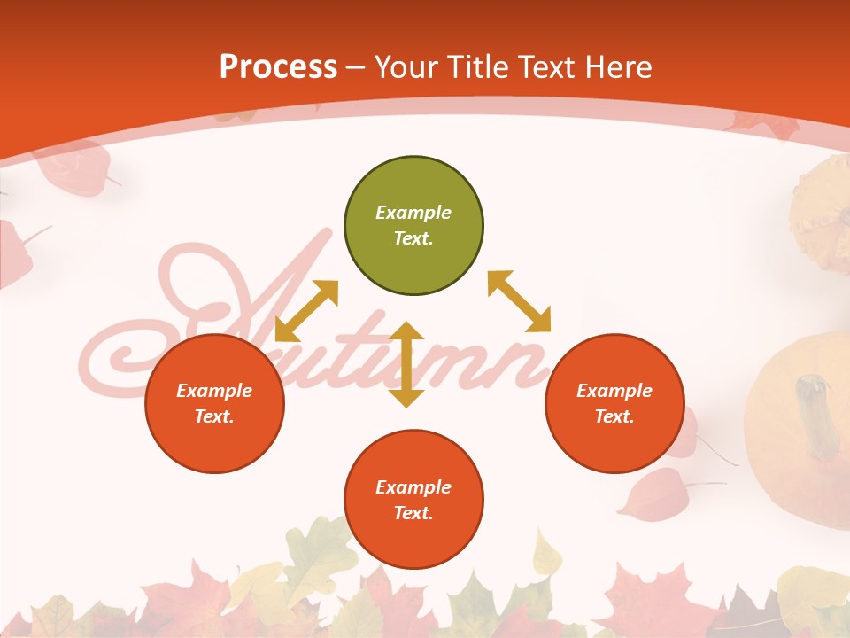 Red Green Decoration PowerPoint Template