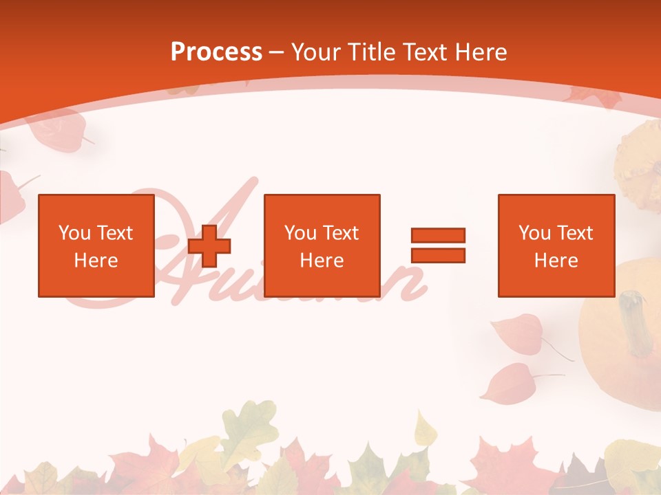 Red Green Decoration PowerPoint Template